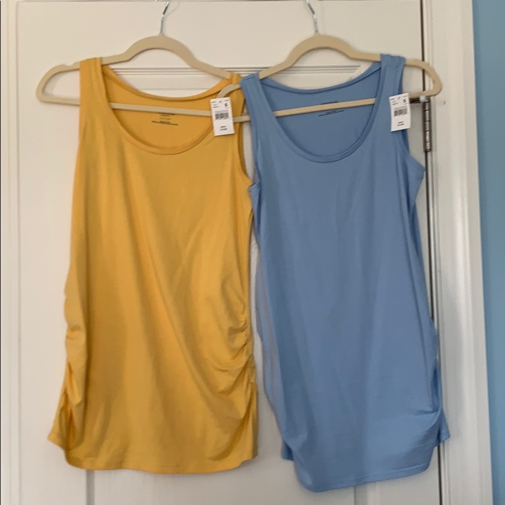 2 maternity tank tops